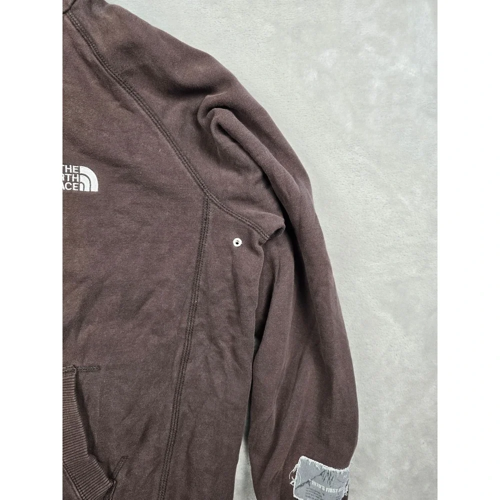 The North Face Hoodie Mens L Brown Retro 1970s First Ascents Sweatshirt *Read